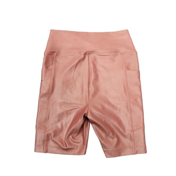 KORAL TEMPO Infinity High Rise Bike Shorts - Dusty Rose - Picture 8 of 9